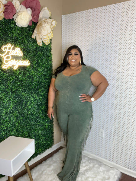 Jessica Jumpsuit [Olive]
