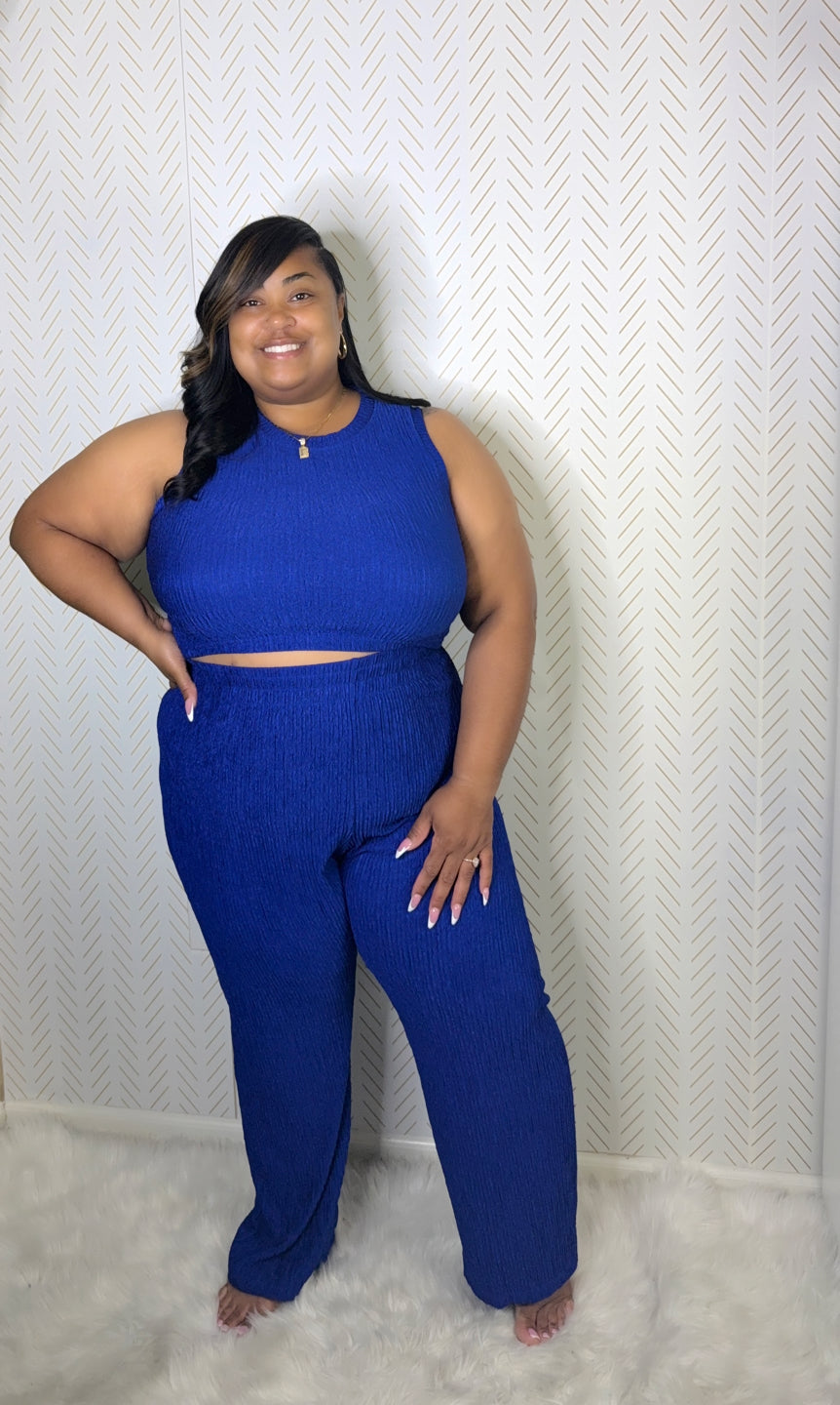She’s Ready Set {Royal Blue}